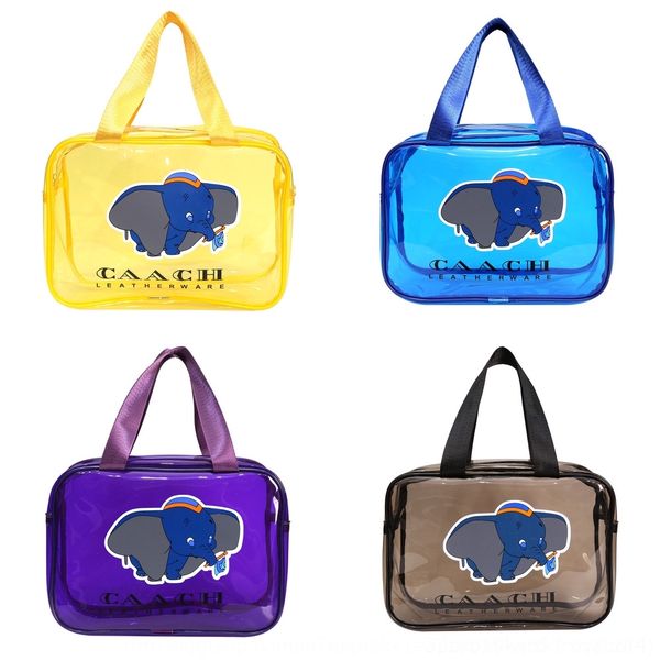 

nk7ab cartoon transparent wash storage large capacity cosmetic cosmetic storage portable travel bag bag f3jr6