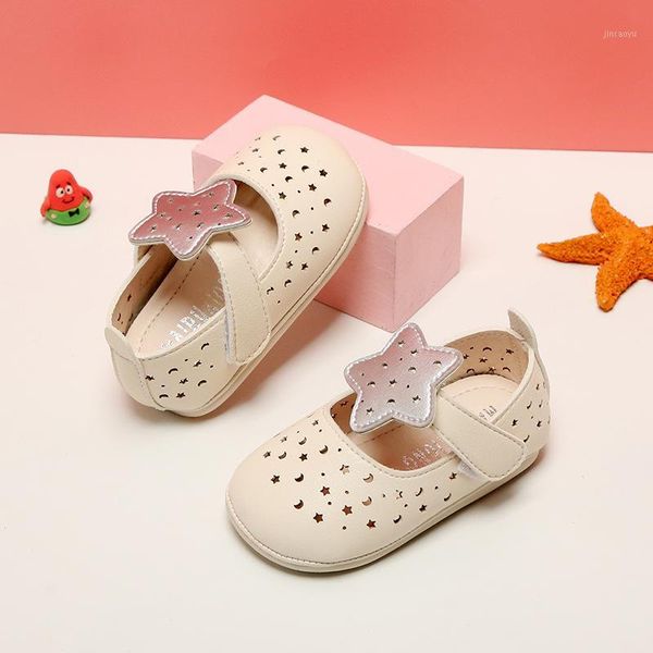 

spring baby toddler shoes girl leather shoes 1-3 year old baby girl soft bottom star princess1