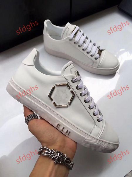 

the design reaches the star luxe layer high-quality leather shoes size 38-45 for men's shoes 123 rivet casual men's shoes platform