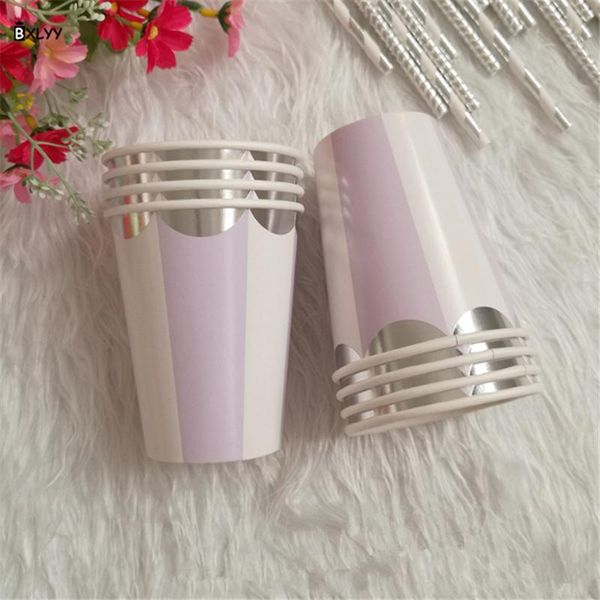 

thickened disposable paper cup 8pc bronzing coffee mug party decoration tableware christmas party decor kitchen accessories.8z wmtrrn