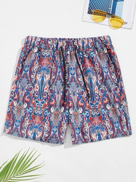 

men allover print shorts j0rb#, Black