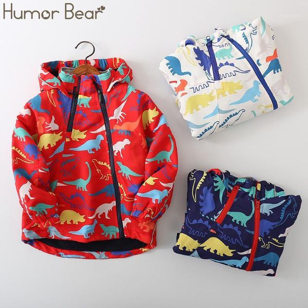 

humor bear baby fashion outdoor velvet jacket boys children jacket autumn & winter cartoon girls hooded clothing1, Blue;gray
