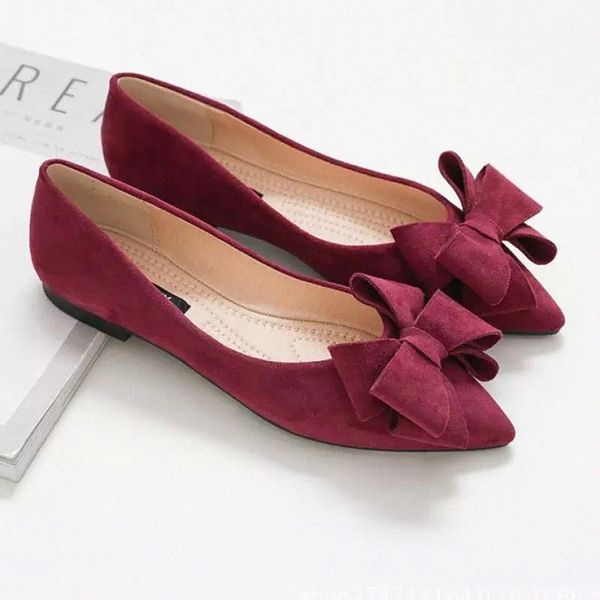 

sweet women flats shoes moccasins slip on lady loafers shallow single shoes bow female driving shoe plus size 42 43 #mu2x