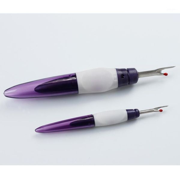 

plastic handle craft thread cutter seam ripper stitch unpicker sewing tool purple ripper, Black