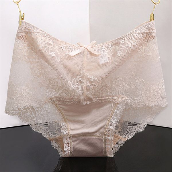 

intimates lace panties lingerie briefs ship underwear transparent women uderpants m-xxl high waist panty clothes modal drop size sxqlg