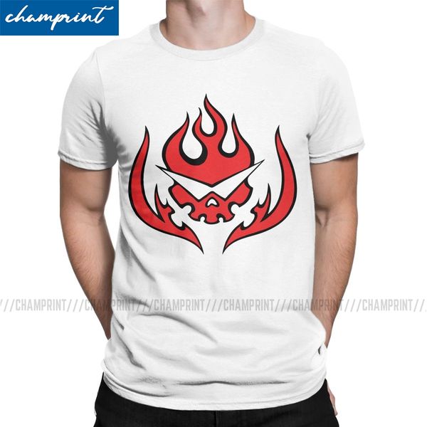

мужчины tengen toppa gurren lagann команды dai gurren логотип одежда casual с коротким рукавом новое прибытие спорта толстовка с капюшоном т