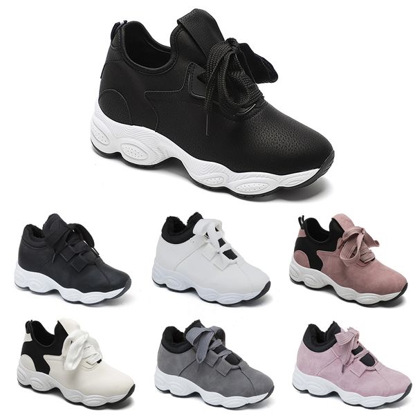 

running shoes non-brand for women chaussures white black pink grey suede fashion sports sneakers 36-40 style 29 ing, White;red
