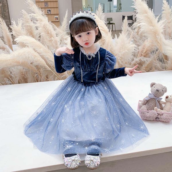 

ice 2020 snow girls' and winter new qiyuan 2 mh long plush princs drs children's bubble sve skirt 08i7pn71, Red;yellow