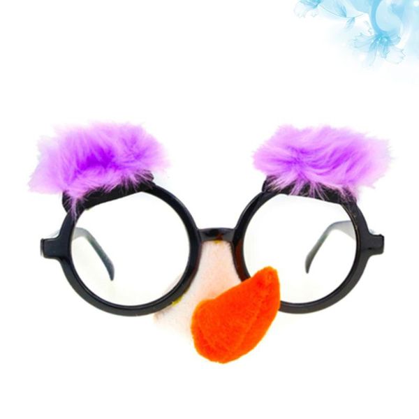 

1 pc party eyeglass long nose funny party eyewear cosplay costume for banquet