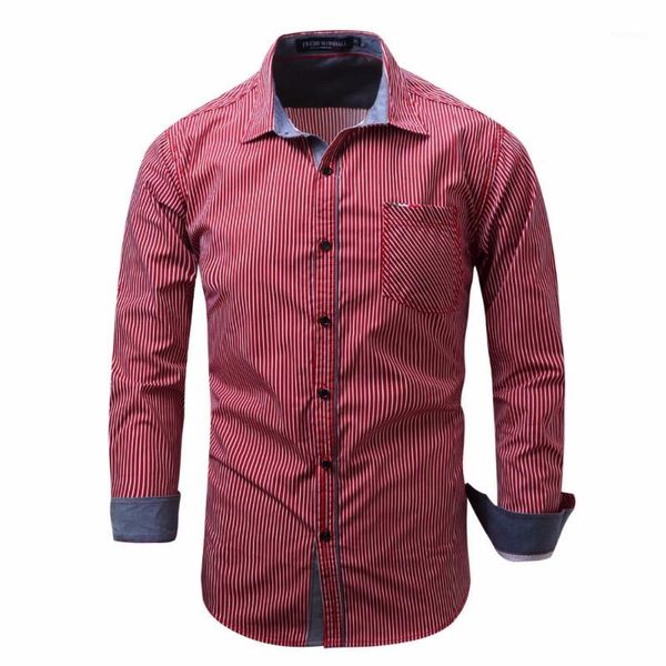 

fashion new 2017 men shirts male striped formal dress shirt long sleeve mens brand casual shirts plus big size us size1, White;black