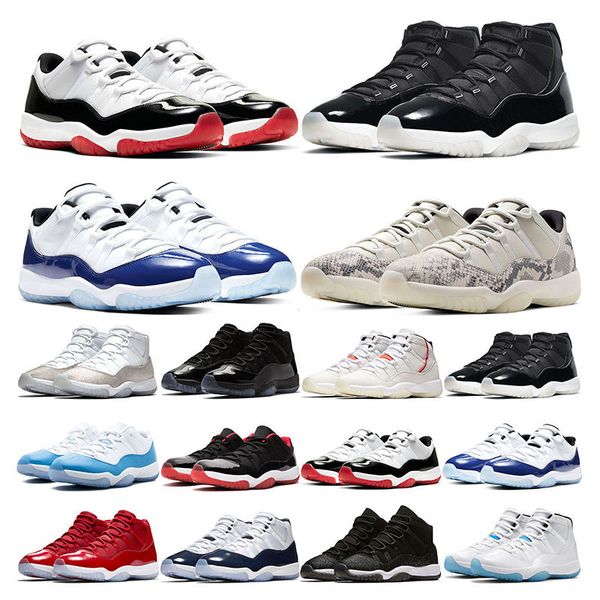 

outdoor mens trainer basketball shoes 11s 25th anniversary concord bred gamma blue cap and gown women men sport sneaker fashion