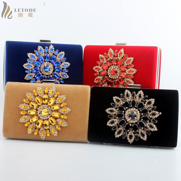 

цветок сумочка bridal party diamonds вечерних сумок кошелек женщины сцепление кошелек crossbody плечо сумка цепь выпускной вечер tote