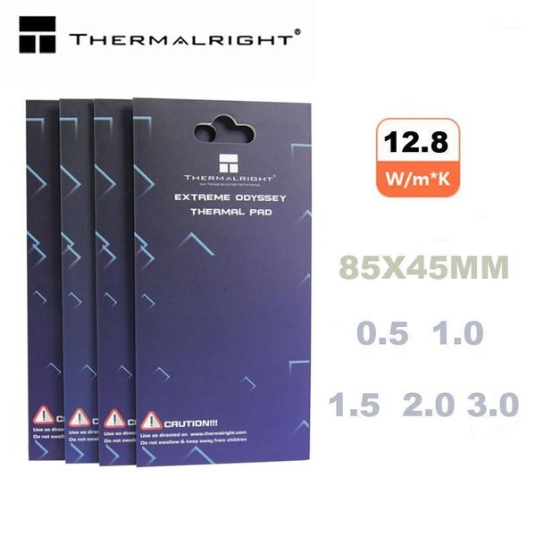 

thermalright thermal pad 85x45 12.8 w/ 0.5mm 1.0mm 1.5mm 2.0mm high efficient thermal conductivity original authentic1