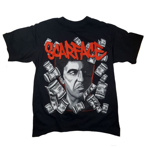 

scarface black m 6xl cool casual pride men new fashion ajax funny sport hooded sweatshirt hoodie t shirt