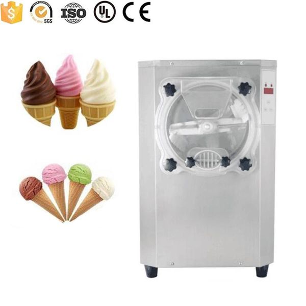 

ice cream making machine 15l capacity commercial full automatic deskhard machine, maker