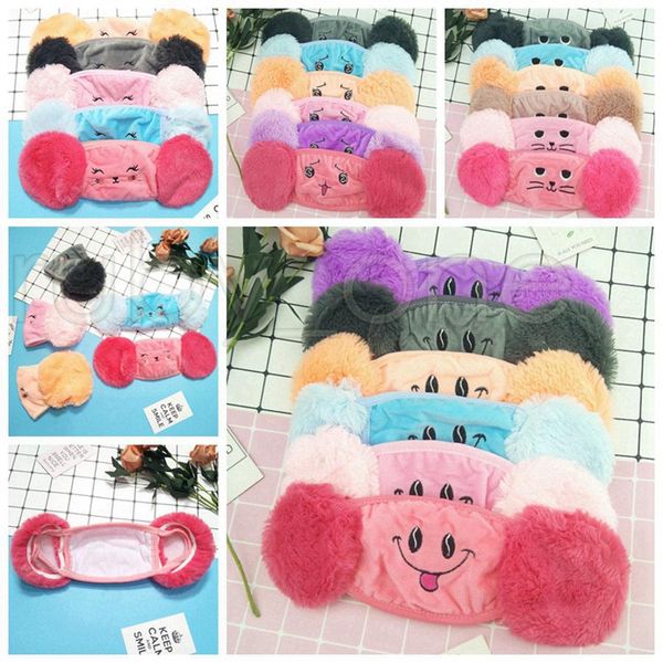 

protective masks ojrg masks children earmuffs cartoon 1 plush in face rra3423 protective dustproof mask kids designer 2 warm winter was xsgo