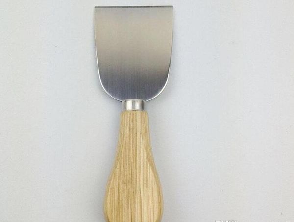 

4pcs/set cheese useful tools set oak handle knife fork shovel kit graters for cutting baking ches bbyipt packing2010