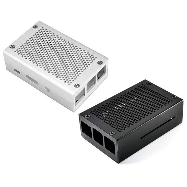 

fans & coolings raspberry pi 3 model b+ case aluminum compatible with b also