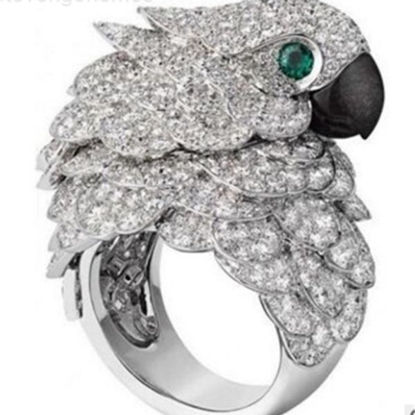 

ring 5factory/lots noble 925 6--10bb silver owl women's, Golden;silver