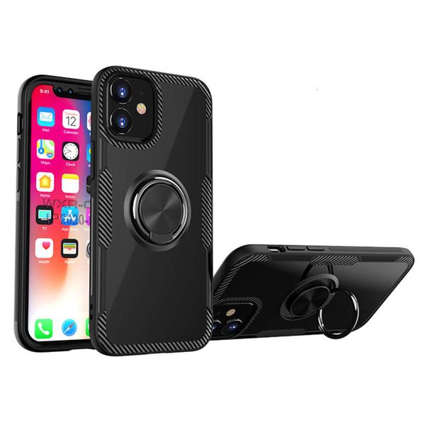 

qasuitable for vip 12 case transparent ring 11 protective case car holder xs / xr creative 8p / 7plk