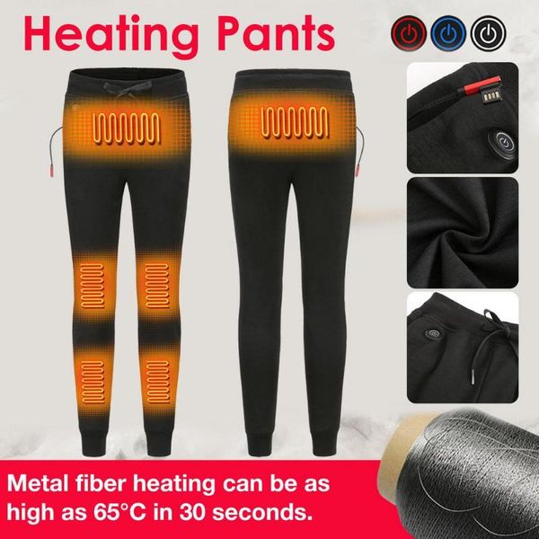 

outdoor pants winter electric heated usb charging heating washable comfortable keep lge warm, Black;green