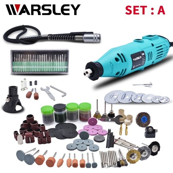 180W Drume Dremel Mini Drill DIY Errar Egraver Electric Electric Rotary Tool Mini-Mill Mothing Новая гравировальная шлифовальная машина для мельницы 201225