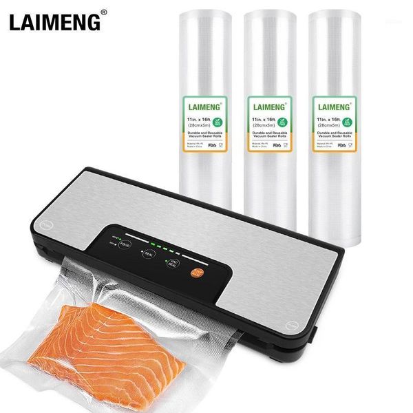 

vacuum food sealing machine laimeng sealer with cutter pulse function sous vide for storage packer bags s2881