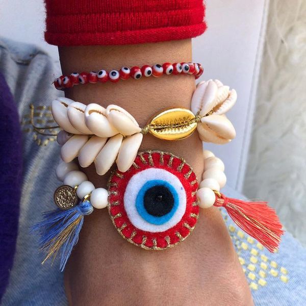 

2020 original bracelet natural shell with golden shell with bracelet fashion simple style jewelry, Golden;silver