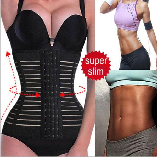 

bustiers & corsets -3xl corset body shaper slimming for women breathable waist trainer belt lady postpartum shapewear slim fitness, Black;white