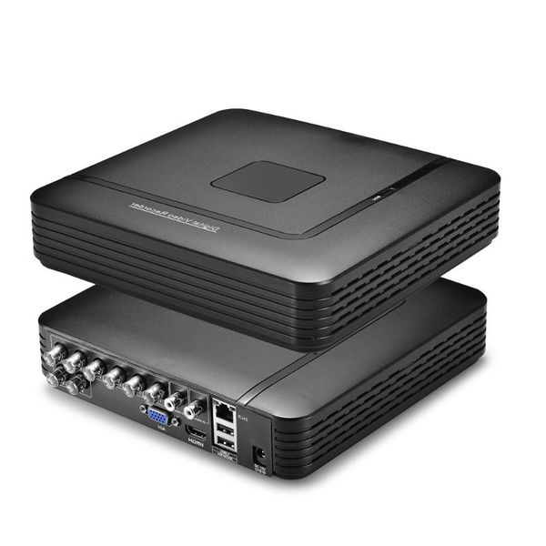 

cctv dvr 8ch 1080n tvi.cvi .ahd-nh 5in1 hybrid security dvr nvr recorder for analog ahd ip camera motion detection remote access, Black;white