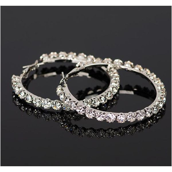 

2017 new designer women gold sliver hoop earrings fashion jewelry earrings for women f sqcyly beauty888, Silver