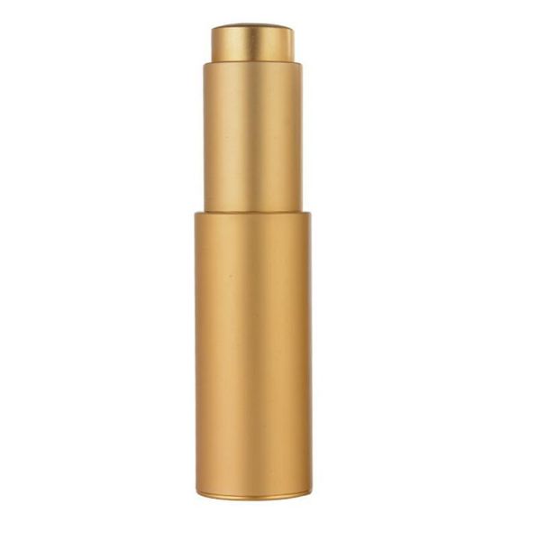 

storage bottles & jars wholesale 20ml empty aluminum dropper essential oil bottle refillable drop liquid pipette lx1299