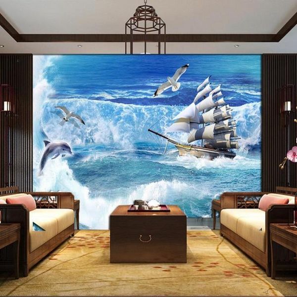 

dropship custom mural a large scenic wallpaper mural tv background bedroom living room sofa wallpaper wall papers home decor