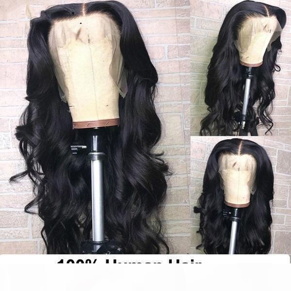 

ishow body wave lacy frontat human haire wige 360 lacb frontal wigh pre plucked 13x4 13x6 lace front wigg remy brazilian hair wigs, Black;brown