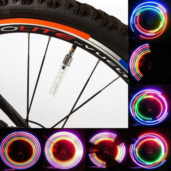 

super bright bike 5led bicycle tyre wheel cap light led tyre tire caps wheel spokes bike led light accessories1