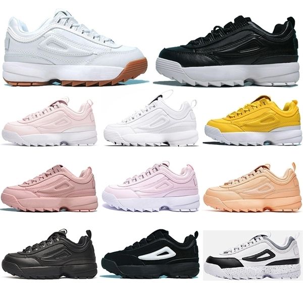 

2020 classic women men fashion platform running shoes soft version fl triple white orange pink woman sports mens trainers sneakers 35-45