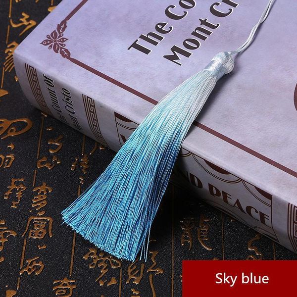 

5pcs fashion gradual large tassel diy pendant jewelry curtain garments decorative accessories car key bag pendant craft tassels h bbyvtl