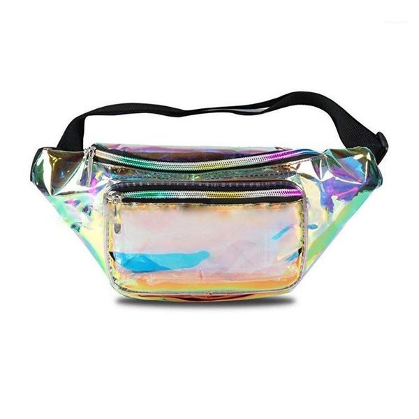 

belvah korean style sports pockets makeup clear crossbody chest bag women 2021 new luxury fashion colorful waterproof waist pack1
