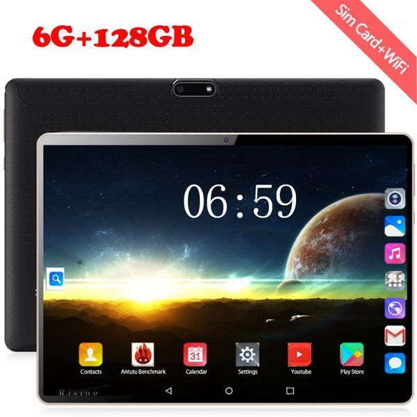 

tablet pc 2021 4g lte phone call 10 inch android 8.0 6 gb ram 128gb rom ips screen hd 1280x800 wifi tablets pad tab 10.11