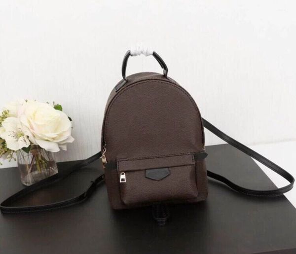 

luxury designer genuine leather women backpack fashion monogramflowers 41562 brand women backpack