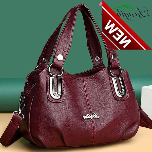 

2022 new brand soft leather messenger bag luxury handbag women designer handbags high quailty shoulder bags tote sac a main