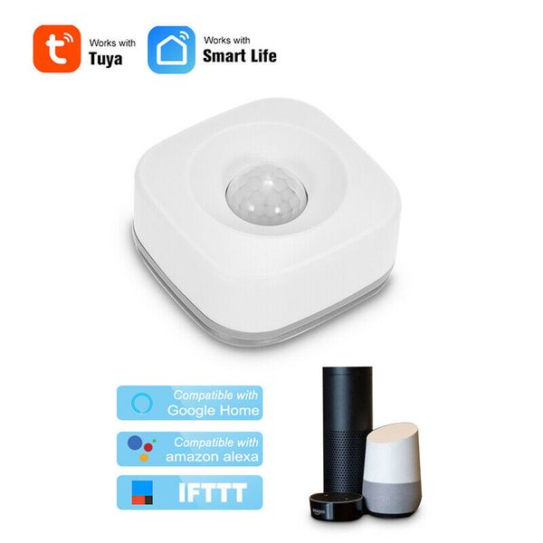 

wifi motion pir sensor for tuya assistant smart life app ifttt home security