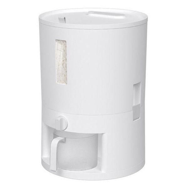 

kitchen rice bucket insect-proof moisture-proof sealed rice storage box bucket cat dog household storage dispenser