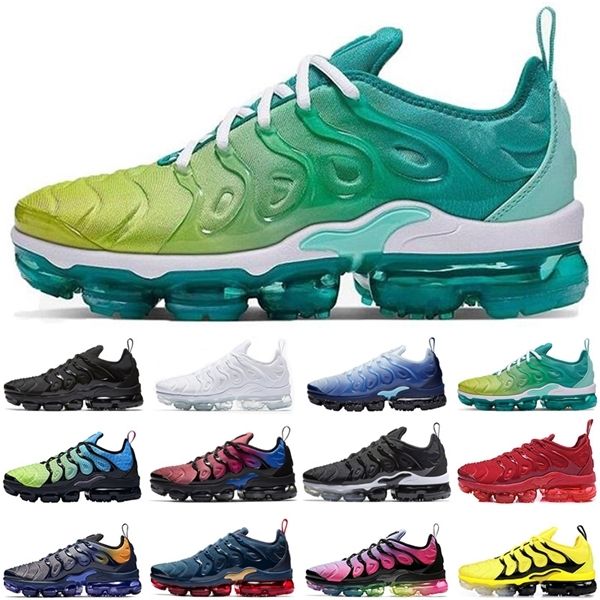 

tn plus neon men women sport shoes triple black be true sunset lemon lime athletic mens womens trainers sports sneakers runners