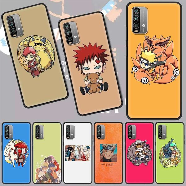 

redmi note 9s, 9, 8t, 8, 7, 7a, 9a, 8a, 9c, 6, 6a, k30 pro silicone cover, black, animation