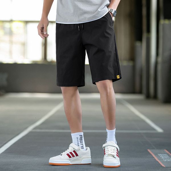 

large size shorts summer loose casual pants fattening men's multicolor thin style trend capris, White;black