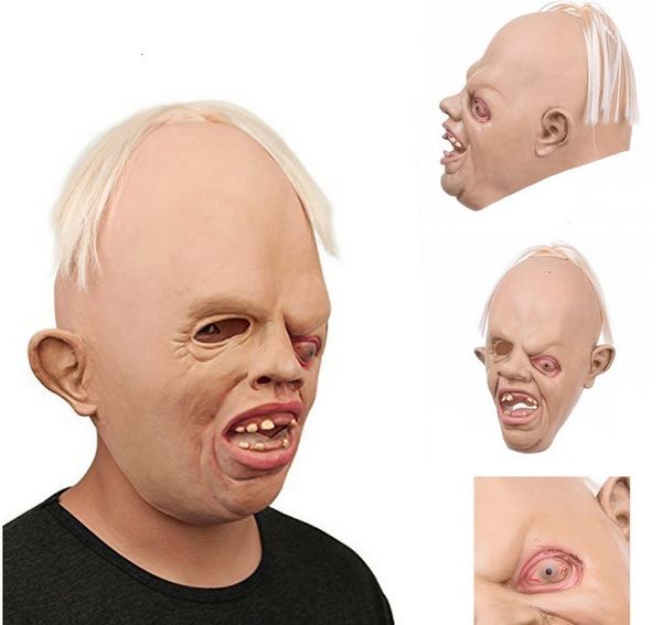 

wholesale- horrible monster latex masks full face breathable halloween masquerade mask fancy dress party cospla
