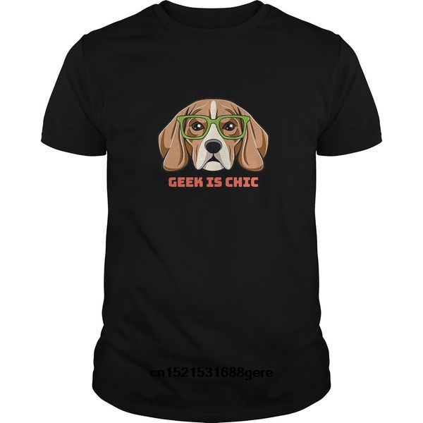 

funny cute beagle dog the nerd with glasses geek is chic gift men tee hoodie designers t shirts sweatshirt