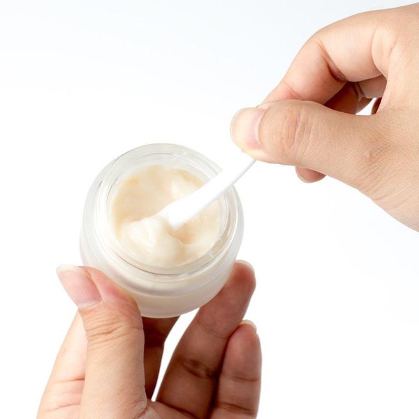 

storage bottles & jars 10pcs 5 size empty glass with imitation wood grain cover skin care cream cosmetic container refillable travel pot