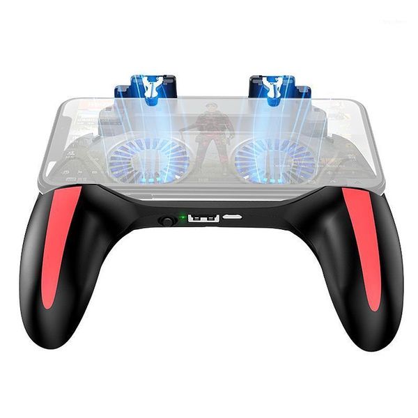 

h10 plug-in gamepad controller joystick, used to release the trigger dual cooling fan game radiator1